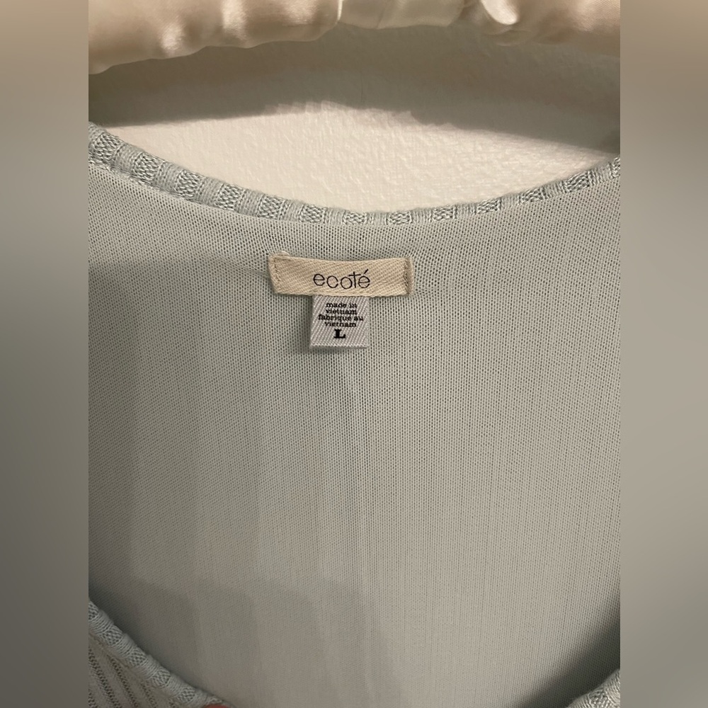 Urban Outfitters- Ecote- light green sweater dress- size L